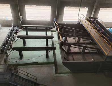 河北安诺承建的广西翅冀工角槽热镀锌生产线近期投产4条线