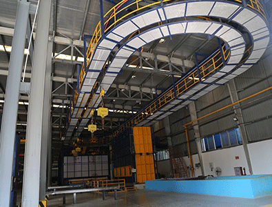 盘扣式生产线 盘扣式生产线